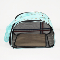 Sac à dos de transport pour animaux de compagnie, respirant, en maille transparente bleue, pour chiens, en promotion en Europe