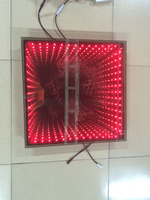 Plancher de danse LED RGB 3-en-1 500x500mm 18W 52 LED IP55 DMX512 Durée de vie 100 000 heures Surface en verre trempé 800kg/m