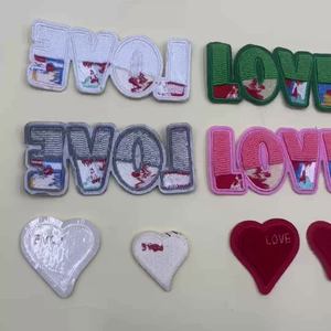 Parche de Chenilla Bordado Personalizado, Colorido, con Letras de Amor, Estilo Moderno, Tamaño Libre, para Planchar en Sombreros, de Fábrica Certificada - Product Image 5