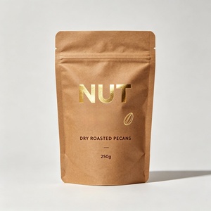 Custom Printed Home <b>Compostable</b> Kraft Paper Pouch with PBAT Liner for Organic Food Packaging Eco Friendly Bulk Wholesale - Product Image 6