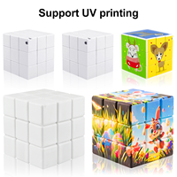 Cadeau idéal, logo personnalisé, impression UV, mini cube magique 3x3, jouet anti-stress, promotion, jouets éducatifs, cube de puzzle pour enfants