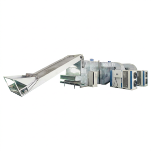 เครื่องอบแห้งแบบสายพานลำเลียงลมร้อน PLC พร้อมระบบทำความร้อนด้วยไฟฟ้า สำหรับเมล็ดกาแฟ โกโก้ ผลไม้ เมล็ดพืช แมคคาเดเมีย เม็ดมะม่วงหิมพานต์ - Product Image 1