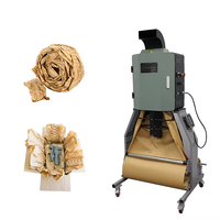 Système professionnel de remplissage de colis e-commerce, machine à coussinets en papier kraft fiable pour une protection de transport à haute vitesse