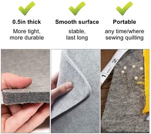 13.5英寸X 13.5英寸100% 新西兰羊毛熨烫压垫，用于缝制绗缝用品和概念 - Product Image 5