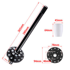 Aluminium 390mm Solid Racing Gear <span class=keywords><strong>Short</strong></span> Quick <span class=keywords><strong>Shifter</strong></span> pour BMW E30 E34 <span class=keywords><strong>E36</strong></span> E46 - Product Image 2