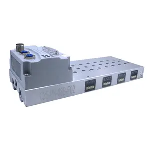 Hot Selling Automation Industry PROFINET Dual Electric Control 4-24 Position Bus Pneumatic Solenoid Valve Island