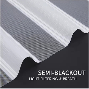 Nhà thông minh rèm cửa sổ Zebra Rèm cơ giới sản xuất văn phòng cán Shades Con lăn cửa sổ mù - Product Image 3