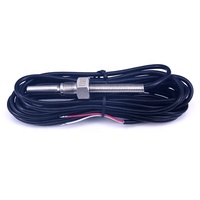 Sensor Suhu Termistor Resistansi OEM PT100 -25 hingga 120 Derajat Celcius Termokopel Sensor Suhu RTD untuk Minyak dan Air