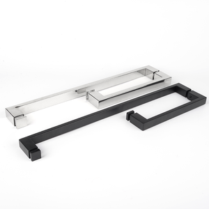 Design quadrato moderno <span class=keywords><strong>porta</strong></span> di vetro maniglia di lusso nuovo rilascio della fabbrica all'ingrosso per la <span class=keywords><strong>porta</strong></span> della doccia del bagno - Product Image 1