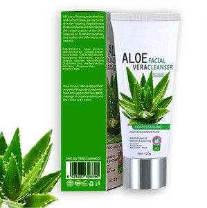 Jiajie private label detergente viso idratante per il controllo dell'olio detergente viso <span class=keywords><strong>ALOE</strong></span> VERA - Product Image 5