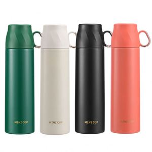 The New One-Cover Dual-Purpose <b>Thermos</b> Outdoor Portable Sports 304 Stainless Steel Cold <b>Cup</b> - Product Image 1
