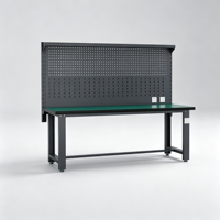 Banc de travail antistatique pour ligne de production électronique, en acier laminé à froid, capacité de charge 1000 kg, personnalisable OEM