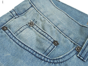 Y2K Light <strong>Blue</strong> Jean Vintage Carpenter Denim <strong>Shorts</strong> Custom Work Jeans <strong>Shorts</strong> for <strong>Men</strong> - Product Image 4