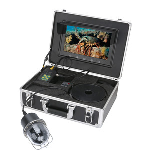 Caméra vidéo de pêche sous-marine 10 pouces 100m, détecteur de poissons, étanche IP68, 20 LED, dôme rotatif à 360 degrés, panoramique rotatif - Product Image 6