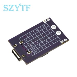 Type-C QC AFC PD2.0 PD3.0 to DC Spoof Scam Fast Charge Trigger Polling Detector <strong>USB</strong>-PD Notebook <strong>Power</strong> <strong>Supply</strong> Change Board <strong>Module</strong> - Product Image 5