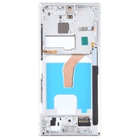 Untuk Galaxy S22 Ultra 5G Layar LCD Super OLED Asli Perakitan Lengkap dengan Bingkai