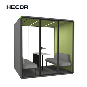 Cabina telefónica móvil para el hogar, cápsulas insonorizadas para reuniones acústicas de oficina con vidrio laminado - Product Image 1