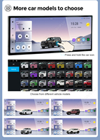NaviFly 2K Autoradio de navigation pour Toyota 4Runner 07-21 Kit de cadre Lunette Câbles USB Micro BT Téléphone Lien Dispositif Écran