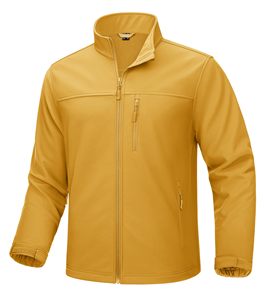 사용자 정의 로고 겨울 낚시 재킷 방수 재킷 남자 자수 남자의 실행 Softshell 재킷 - Product Image 5