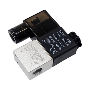 Vanne solénoïde pneumatique de qualité 2V025-08, 2 positions 2 voies, pour cylindres - Product Image 4