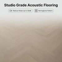 Parquet en chevrons avec couleurs personnalisables, choix premium pour la décoration intérieure de villas de luxe