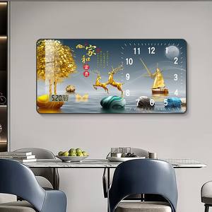 <span class=keywords><strong>Orologio</strong></span> da <span class=keywords><strong>Parete</strong></span> Elettronico con Calendario Perpetuo, Design Moderno e Silenzioso per Ristoranti e Sale da Pranzo - Product Image 2