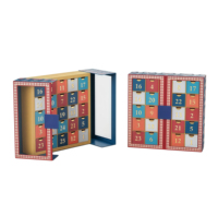 Coffret cadeau personnalisé à double porte avec calendrier coffret cadeau Boîte aveugle Boîte mystère Boîte en papier créative haut de gamme Cadeaux d'anniversaire