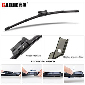 Escobillas Limpiaparabrisas Sin Marco Gaojie Para Geely Galaxy E8 2024+ de Caucho Sintético con Ángulo de Raspado de 180 Grados - Product Image 2