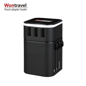 Wontravel chargeur rapide <span class=keywords><strong>adaptateur</strong></span> universel 5v 3.4a <span class=keywords><strong>adaptateur</strong></span> <span class=keywords><strong>secteur</strong></span> 3USB chargeur de voyage <span class=keywords><strong>portable</strong></span> - Product Image 1