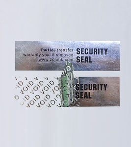 Etiquetas de seguridad a prueba de manipulaciones con logotipo personalizado, muestra gratuita OEM, pegatinas de sellado a prueba de manipulaciones - Product Image 5