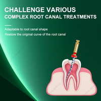 Limas rotativas para endodoncia limas rotativas dentales NITI activadas por calor limas MRFrotary