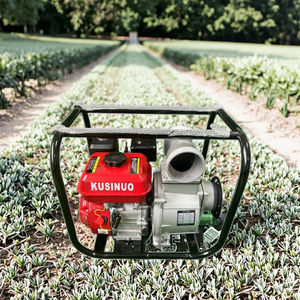 4-дюймовый самовсасывающий насос высокого давления 6,5/7,5 лошадиных сил, один небольшой бензиновый двигатель, сельскохозяйственное бытовое орошение - Product Image 1