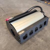 Machine d'attachement de compactage pour mini-chargeuse à chenilles, chargeuse sur pneus