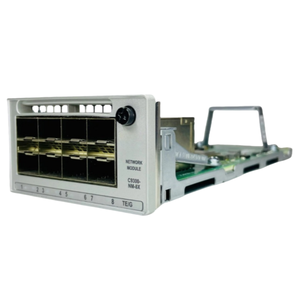 Le C9300-NM-8X est un module d'extension 10G à 8 ports avec 8 emplacements SFP+ 10G et une vitesse de transmission de 10 Gbps - Product Image 3