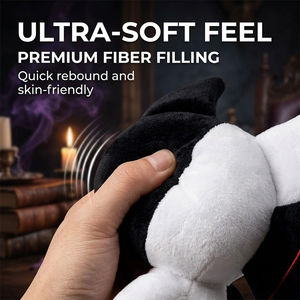 Peluche réversible d'<span class=keywords><strong>horreur</strong></span>, jouet en peluche effrayant, poupée de compagnie vampire et fantôme pour enfants et fans de jeux, excellent cadeau pour Halloween - Product Image 3