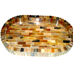 Bandejas Decorativas para el Hogar, Bandejas para Oficina, Cocina, Sala de Estar, Mesa de Centro, Bandejas Personalizadas, WINSOME ART EXPORTS - Product Image 1