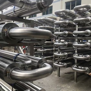 Convenient Market Price Stainless Steel Industrial Filtration Equipment Liquid <b>Cooling</b> Tube in Tube Heat Exchangers for Sale - Product Image 3