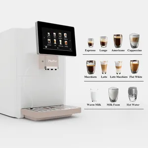 Office Commercial Professional Electric 19 Bar Automatic Cappuccino Espresso Coffee Maker Machine