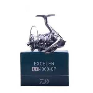 Orijinal DAIWA 2020 EXCELER LT İplik balıkçılık makaraları 5BB Metal makara tuzlu su tekerlek dişli oranı 5.2:1/5.3:/6.2:1 balıkçılık Reel