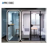 תא מתכת פוקוס חדר פרטיות תרמילי משרד ריהוט עיצוב