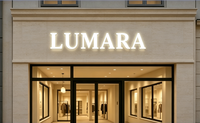 Enseigne lumineuse LED 3D personnalisée à éclairage frontal, étanche, pour extérieur, logo d'entreprise, signalétique lumineuse pour façade de magasin