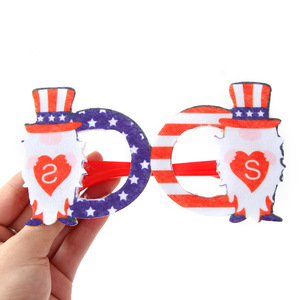 Offres spéciales 4 juillet fête de l'indépendance décor lunettes <span class=keywords><strong>feutre</strong></span> Gnome fête de l'indépendance lunettes - Product Image 2