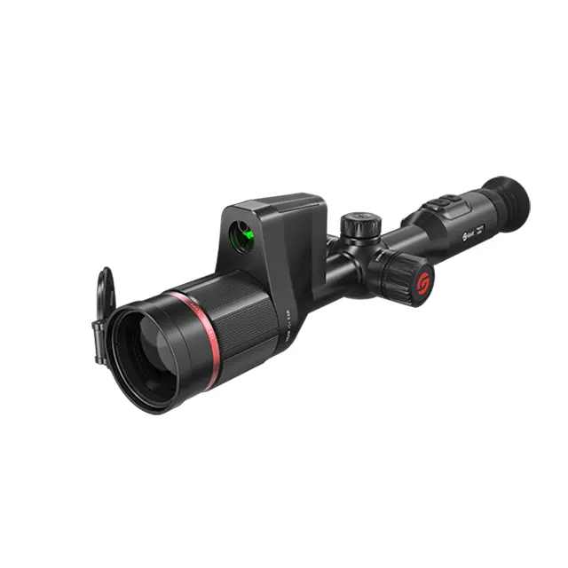 Kılavuz Sensmart TU451 LRF avcılık termal görüntüleme kapsamı 1000m lazer değişen termal gece görüş termal kapsam kızılötesi kameralar