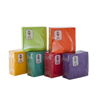 40*40cm 1/4 Pli 1/8 Pli Serviettes populaires Papier Linge Sensation Serviettes personnalisées avec logo Papier Airlaid Serviettes de restaurant