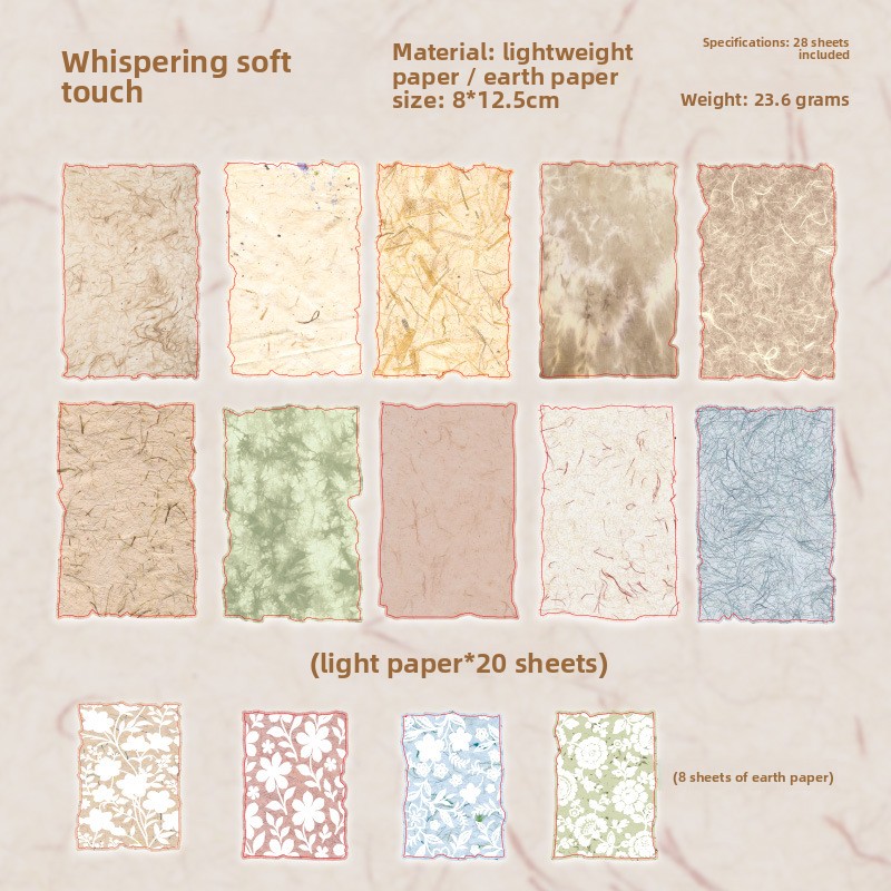 C Soft Whispers et Gentle Traces - Blanc