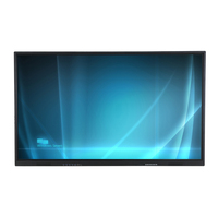 Tableau blanc interactif de 75 pouces Écran LCD intelligent Tableau blanc intelligent en verre Écran plat interactif