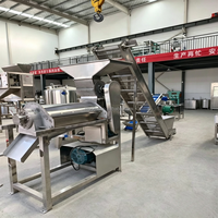 Duurzame spiraalvormige sapcentrifuge voor sapwinkels, 500 kg/uur industriële koudpers sapcentrifuge, spiraalvormige fruitextractor