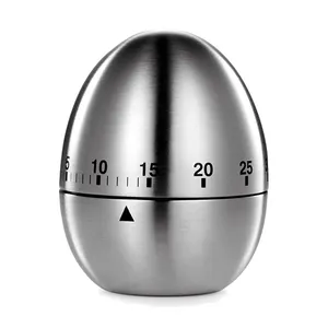 Timer a forma di uovo Timer da forno carino allarme rotante Timer da 60 minuti conto alla rovescia Timer meccanico