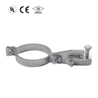 Barre de retenue sismique en acier moulé finition zinc pour conduites d'incendie 1/2"-12" FM et certifiées