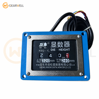 Indicateur de hauteur de réglage mécanique JINSONG XSQ-1L Series 240-320mm pour presse à chaud et ajustement de glissière